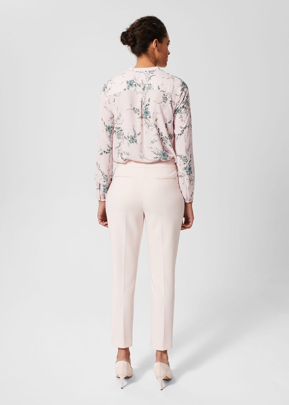 Petite Kaia Pants, Pale Pink, hi-res