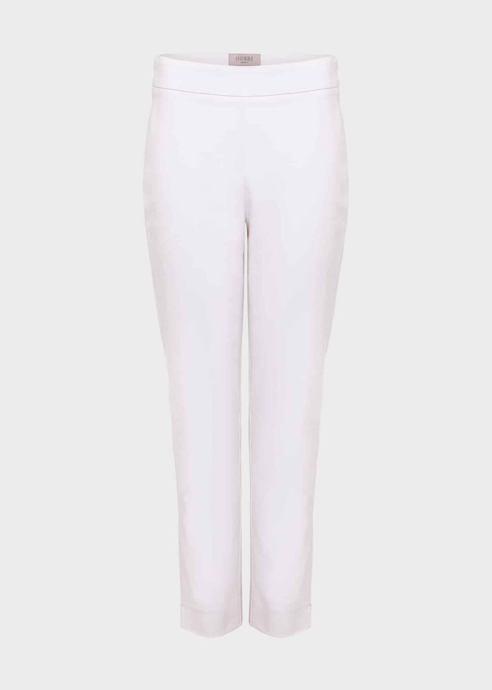 Kaya Capri Trousers, White, hi-res