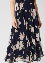 Petite Carly Floral Dress, Navy Multi, hi-res