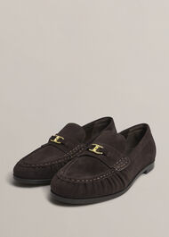 Alana Loafers, Chocolate Brown, hi-res