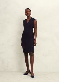 Petite Aly Dress, Navy, hi-res