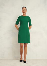 Alana A Line Dress, Agate Green, hi-res