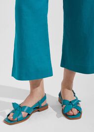 Aubrey Sandal, Lagoon Green, hi-res