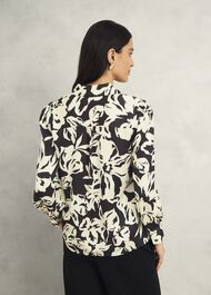 Askham Shirt, Black Cream, hi-res