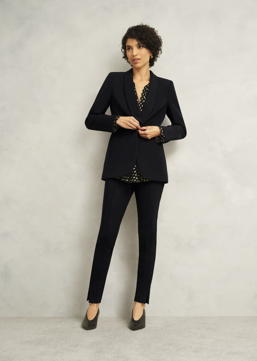 Charlecote Jacket, Black, hi-res