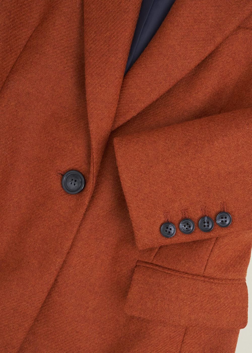 Jess Wool Jacket, Orange, hi-res