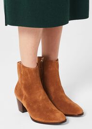 Dorcas Ankle Boots, Caramel, hi-res