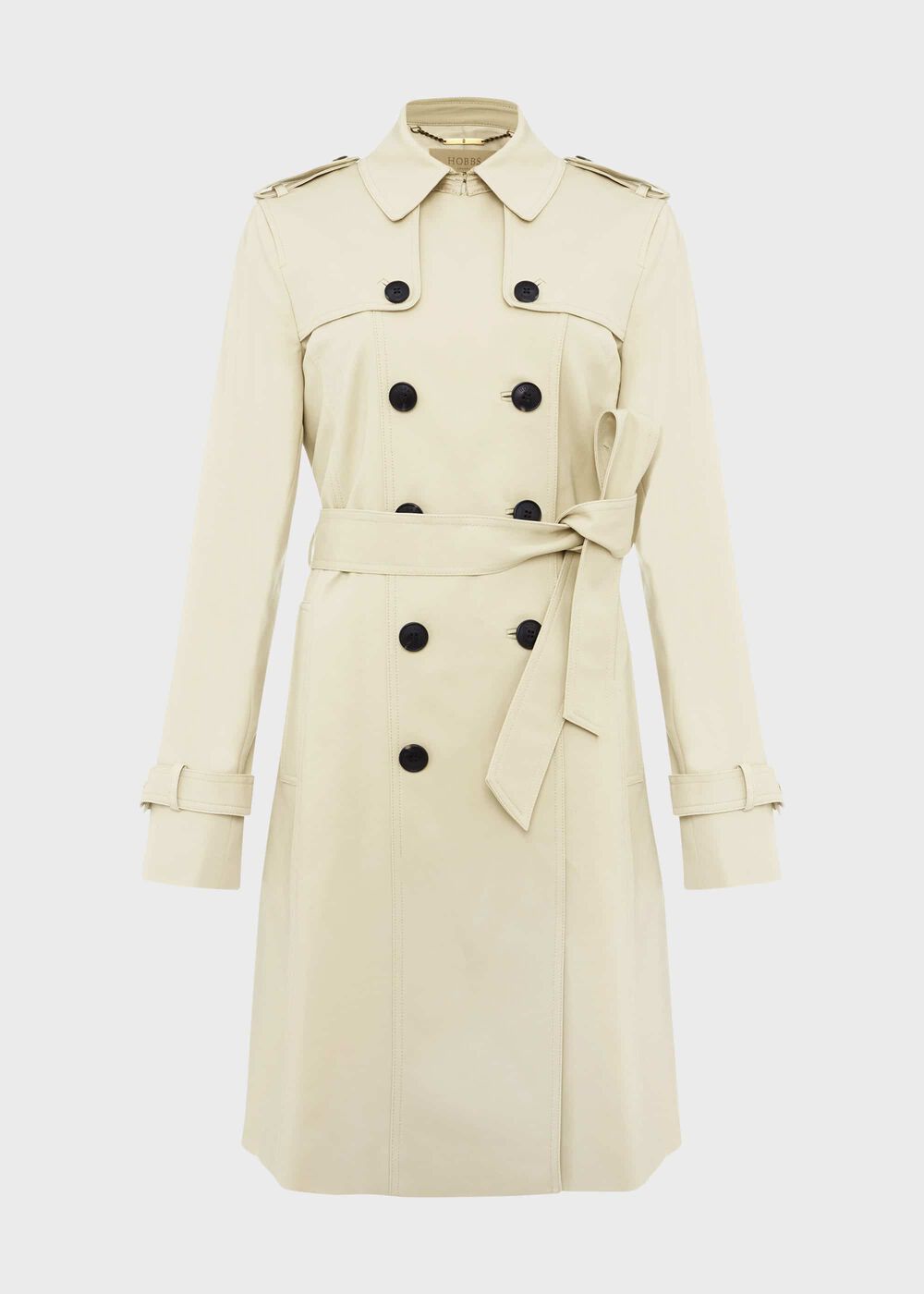 Saskia Water Resistant Trench Coat, New Neutral, hi-res