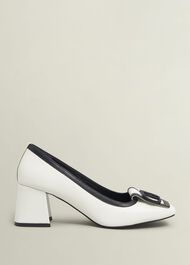 Lexia Pumps, Ivory Black, hi-res