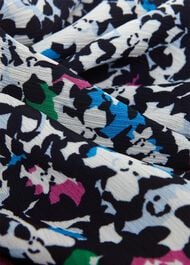 Selina A-Line Dress, Navy Multi, hi-res