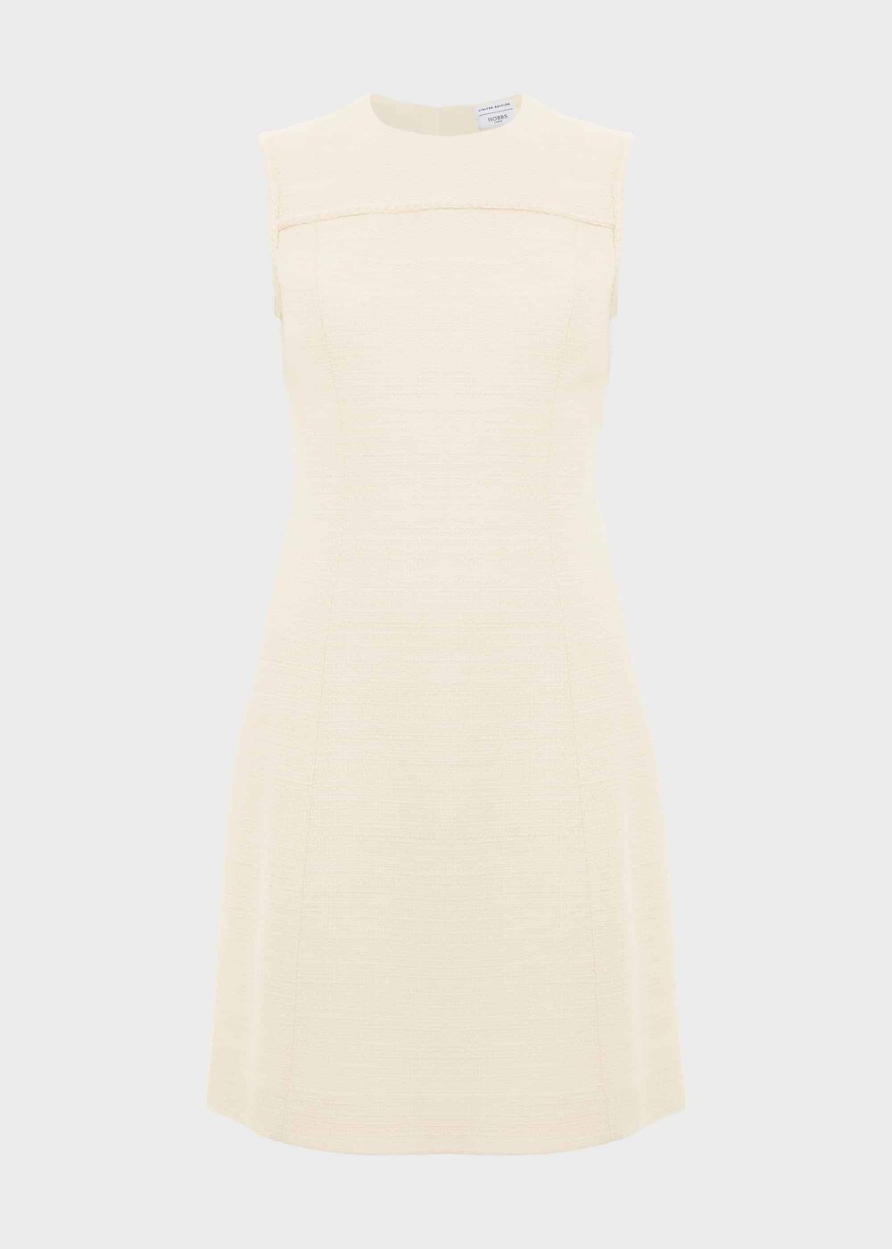 Hinton Mini Dress, Buttercream, hi-res