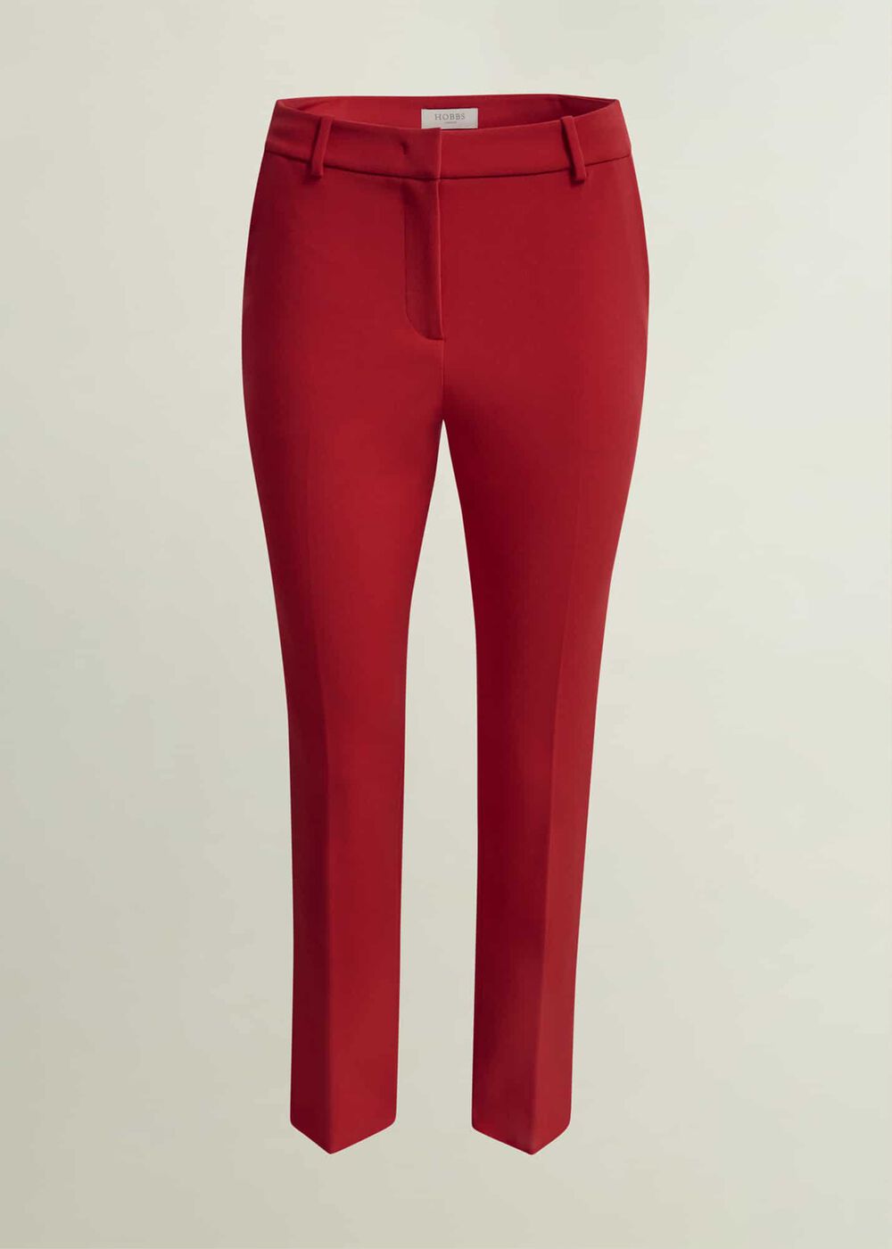 Miley Tapered Trousers, Begonia Red, hi-res
