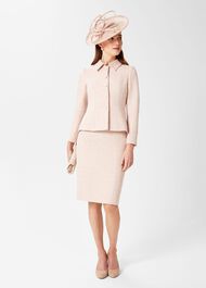 Amelie Shift Dress, Oyster, hi-res