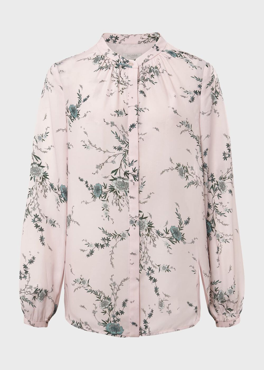 Khloe Floral Top, Pink Multi, hi-res