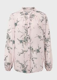 Khloe Floral Top, Pink Multi, hi-res