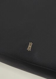 Blakely Leather Shoulder Bag, Black, hi-res