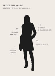 Petite Livia Wool Coat, Kelp Green, hi-res