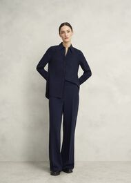 Hadley Pinstripe Pants, Midnight Ivory, hi-res