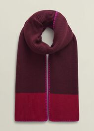 Esme Scarf, Rhubarb Red, hi-res