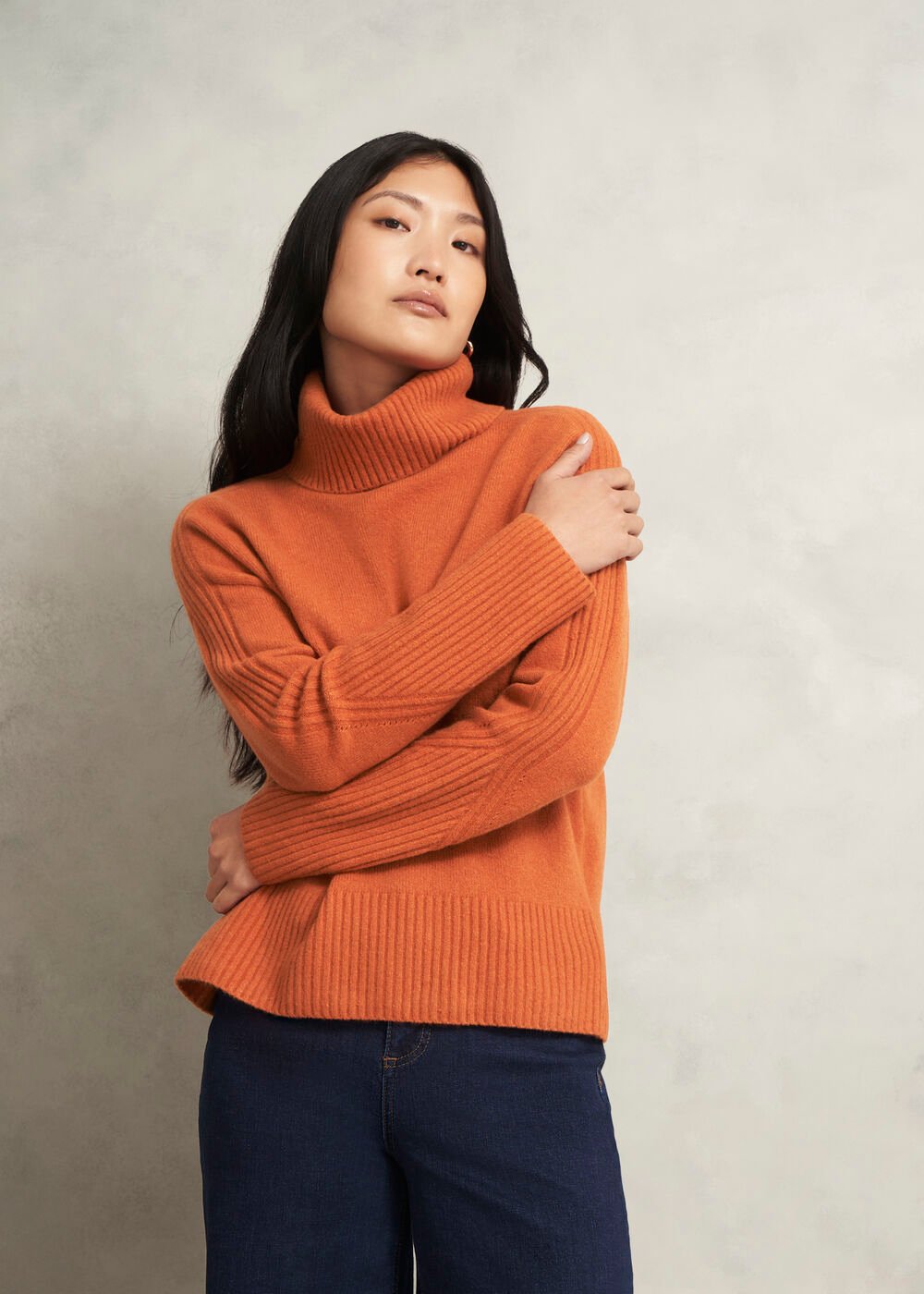 Amber Sweater, Copper Orange, hi-res