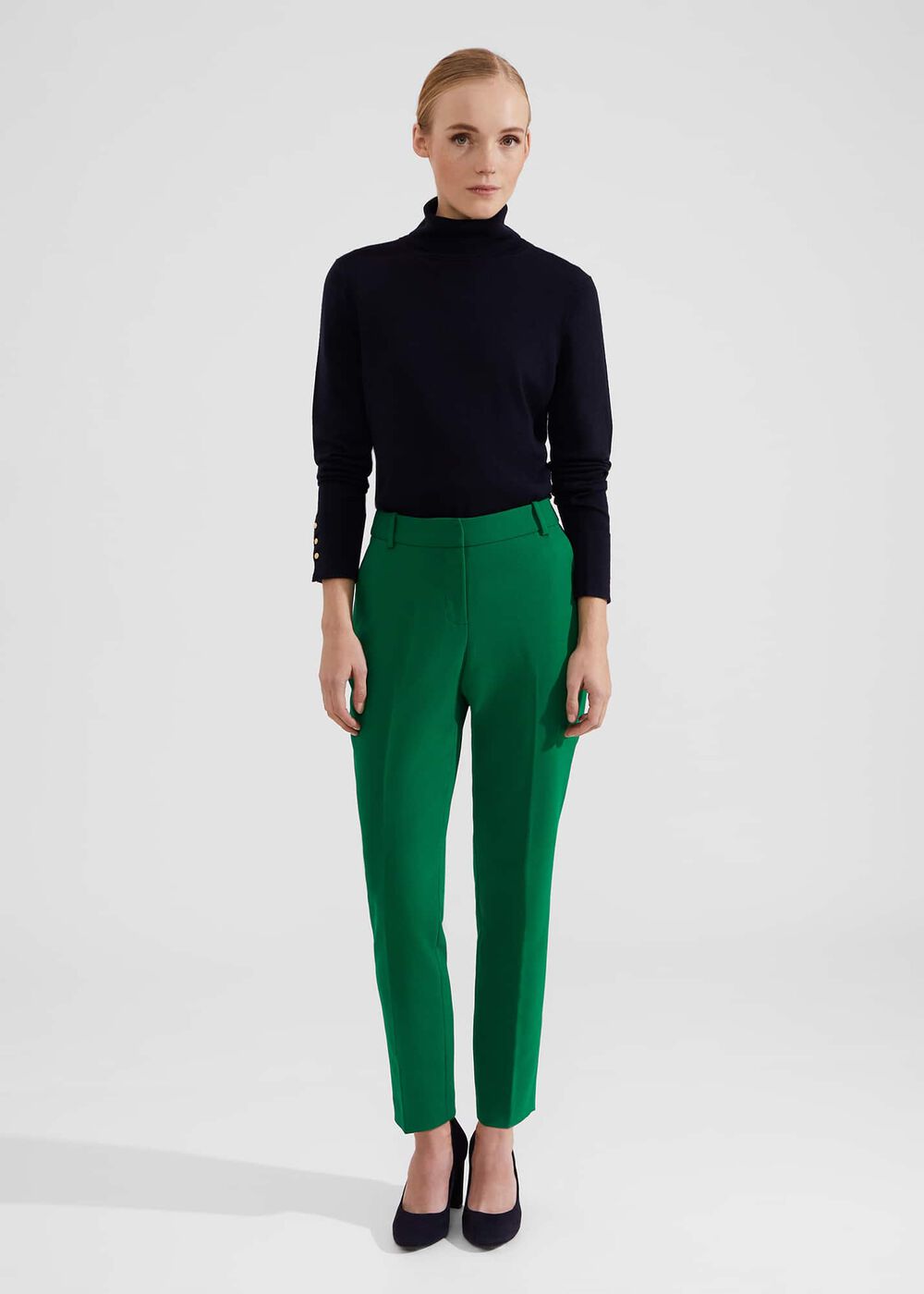 Petite Suki Pants, Malachite Green, hi-res