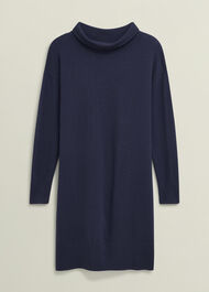 Audrey Knitted Dress, Hobbs Midnight, hi-res