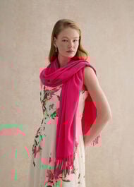 Matilda Scarf, Bright Pink, hi-res