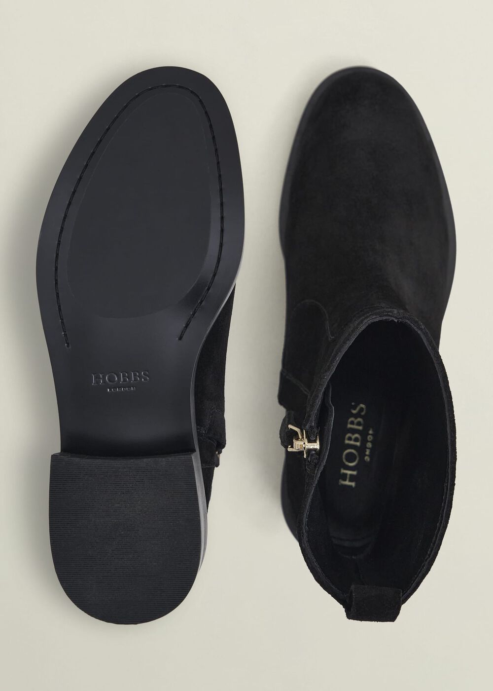 Georgie Ankle Boots, Black, hi-res