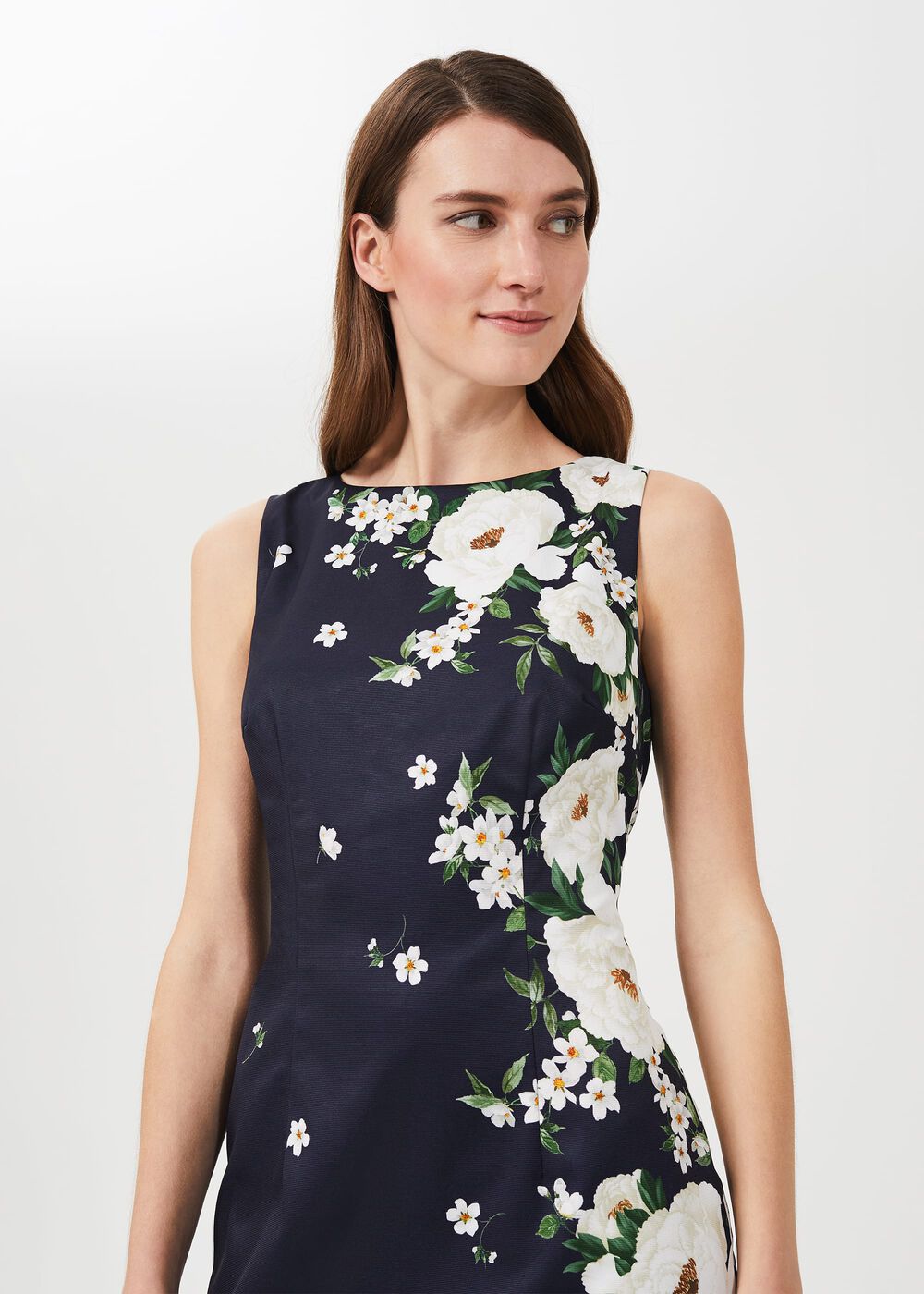 Moira Floral Dress, Navy Multi, hi-res