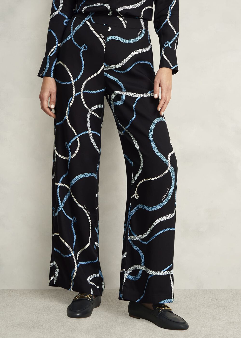 Raya Pants, Navy Multi, hi-res