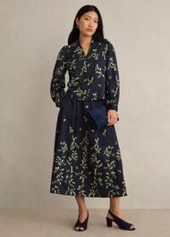 Annie Floral Embroidered Top, Midnight Multi, hi-res