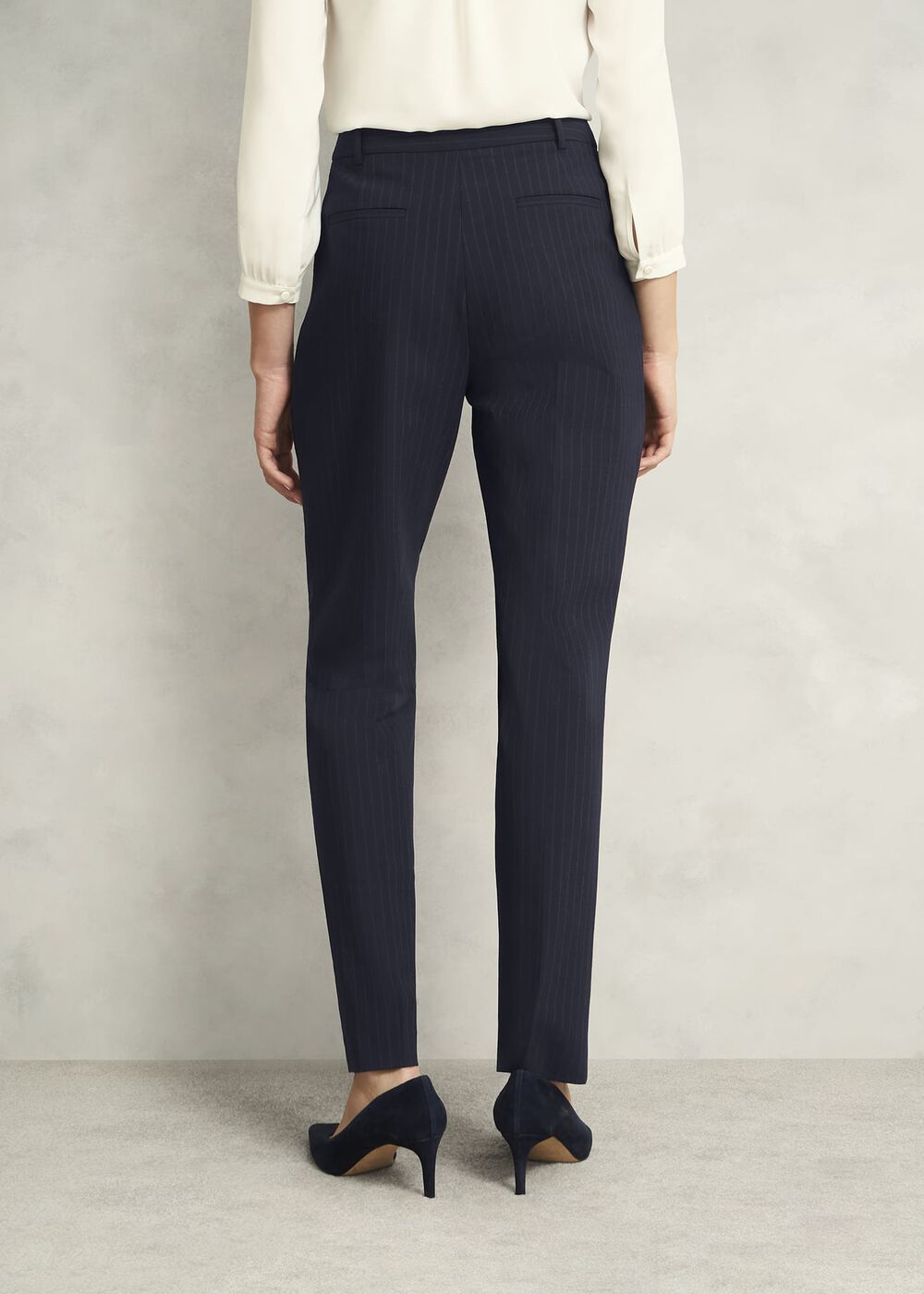 Salisbury Pants With Wool, Navy Ivory, hi-res