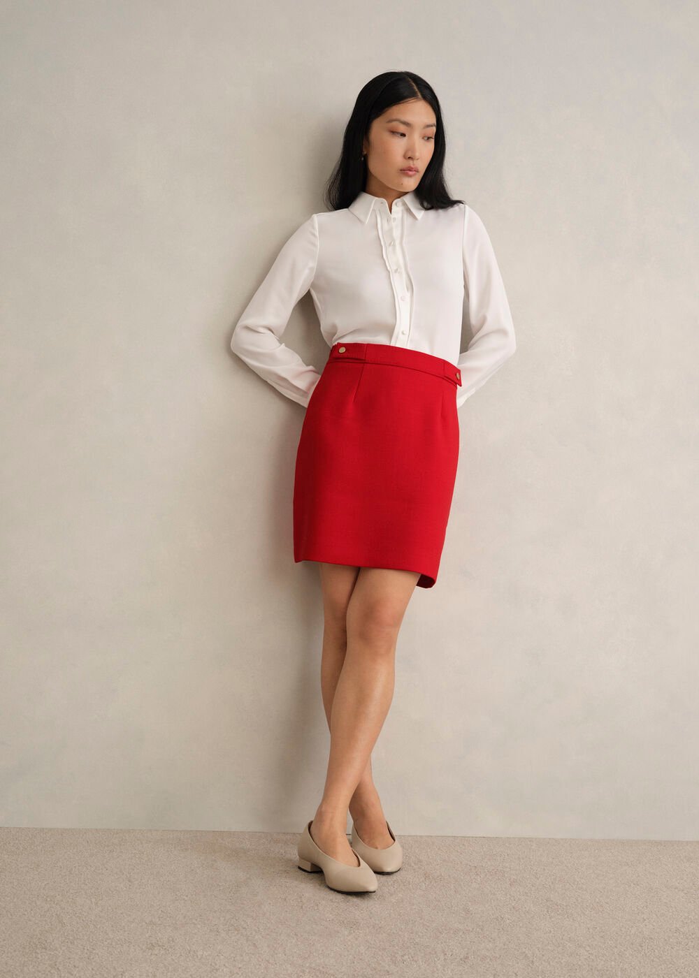 Nessie Skirt, Pepper Red, hi-res