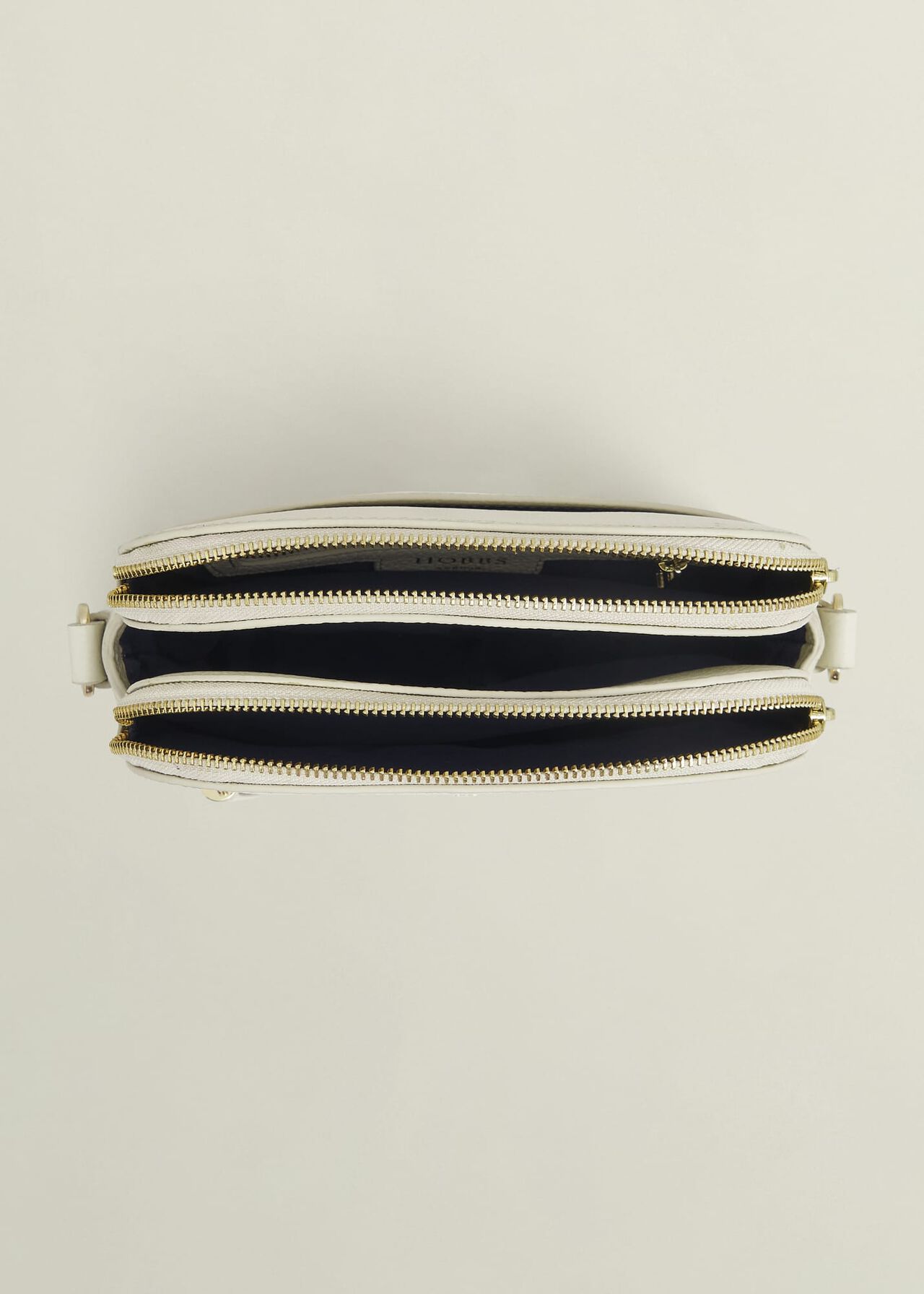 Carlton Leather Crossbody Bag, Chalk Beige, hi-res