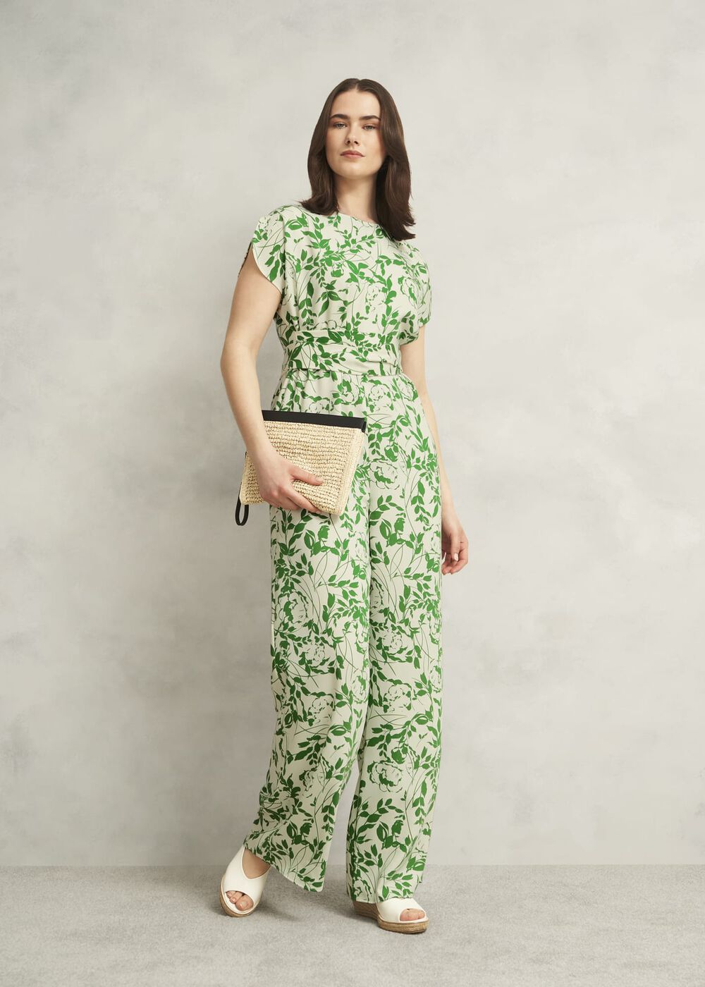 Cressida Jumpsuit, Cream Green, hi-res