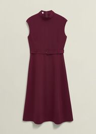 Petite Leslie Dress, Beryl Red, hi-res
