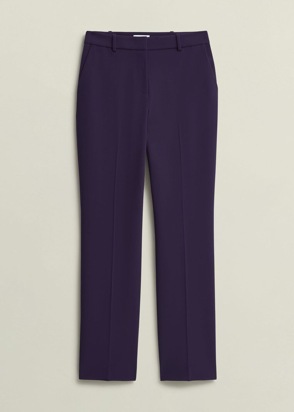 Fenella Straight Pants, Grape Purple, hi-res