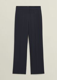 Mel Wide Pants, Navy, hi-res