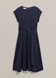 Agnes Dress, Midnight Navy, hi-res