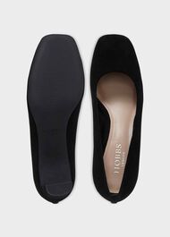 Myra Court Shoes, Black, hi-res