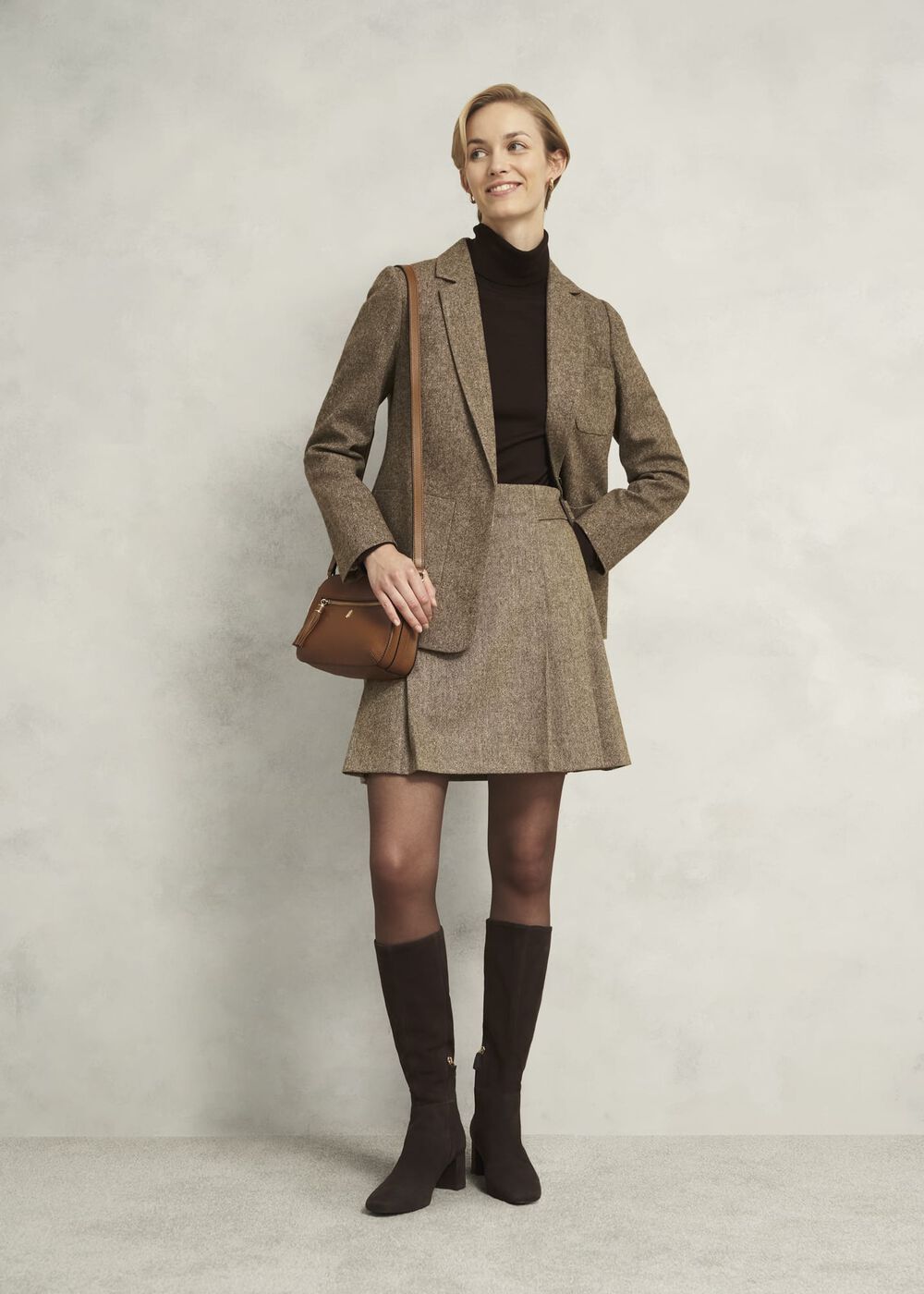 Carlton Crossbody Bag, Tan, hi-res