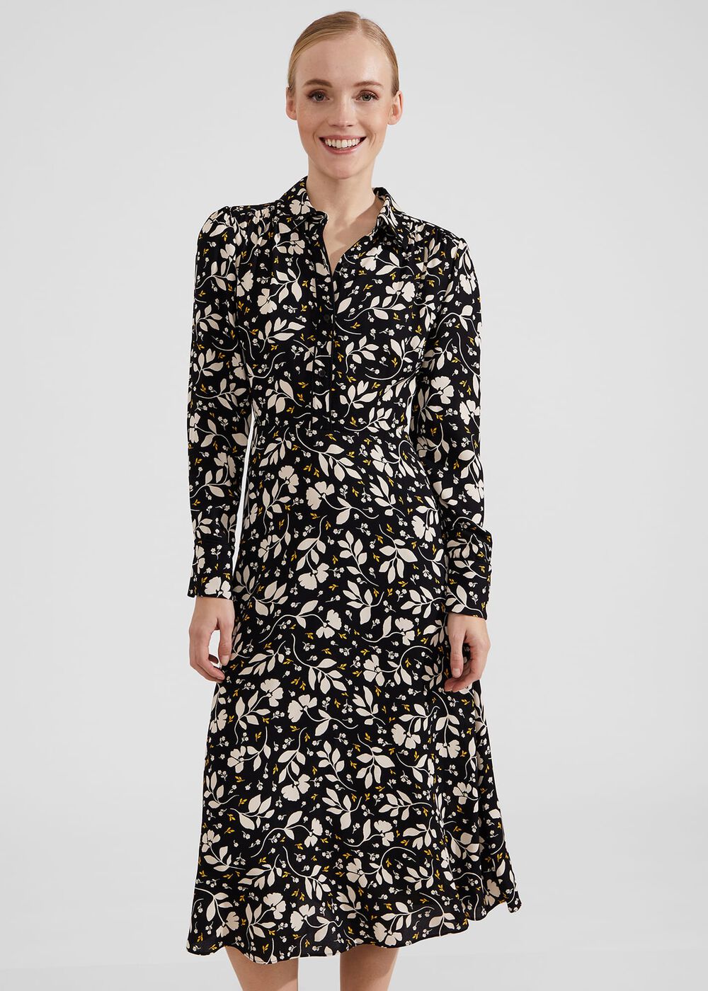 Georgina Dress, Black Multi, hi-res