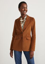 Penley Blazer, Vicuna, hi-res