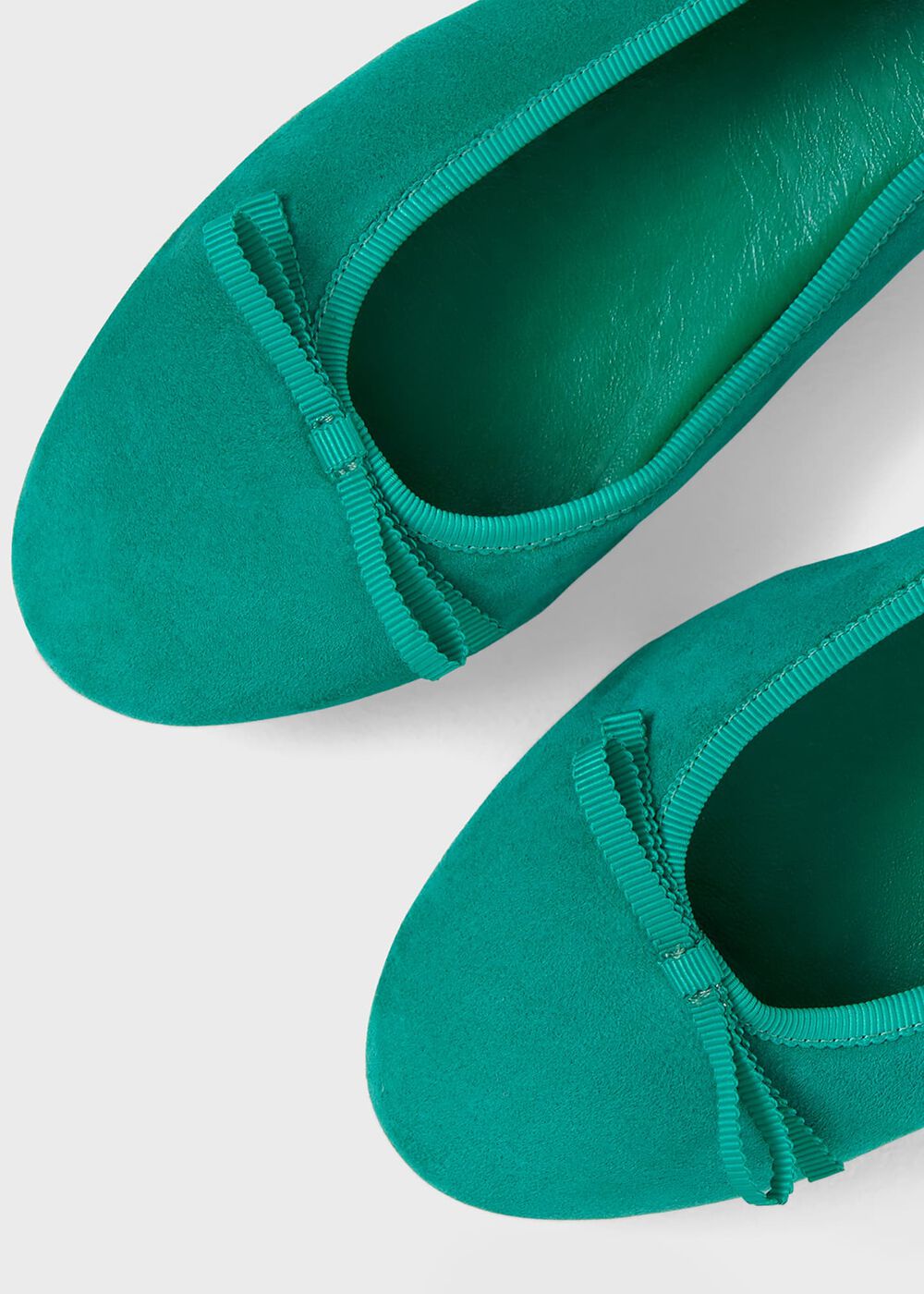 Flo Ballet Flats, Meadow Green, hi-res