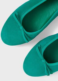 Flo Ballet Flats, Meadow Green, hi-res