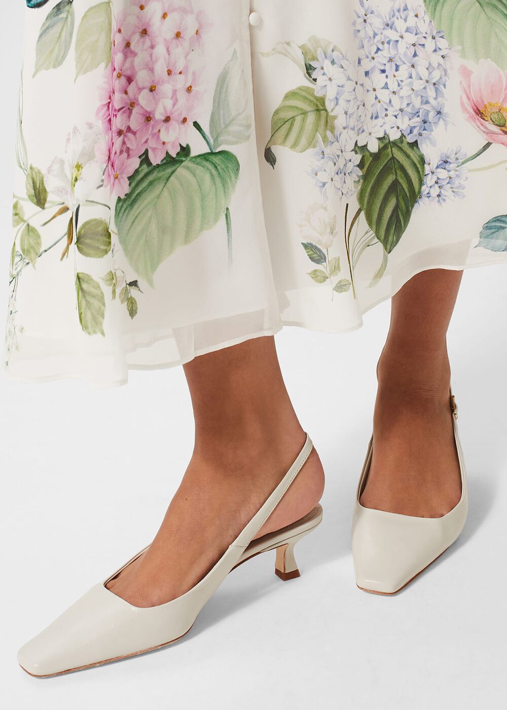 Dita Sling Back, Ivory, hi-res