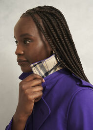 Petite Skylar Shower Resistant Trench Coat, Future Purple, hi-res