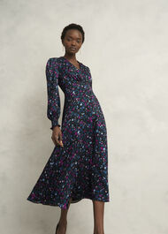 Isabella Dress, Black Multi, hi-res