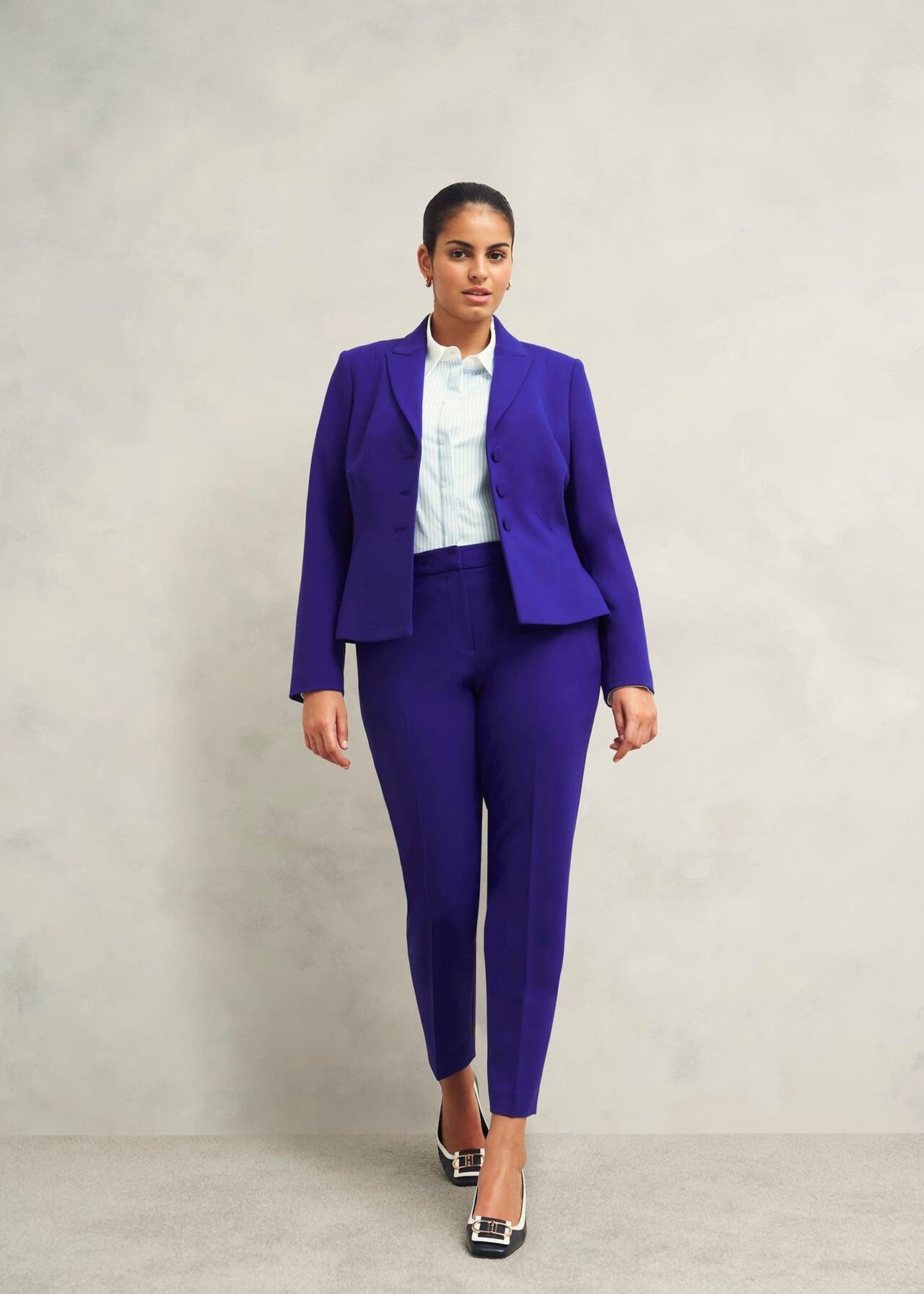 Katia Tapered Trousers, Cobalt Blue, hi-res