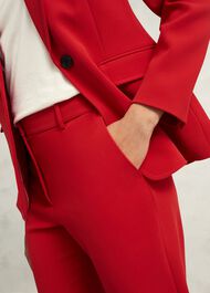 Miley Tapered Trousers, Begonia Red, hi-res